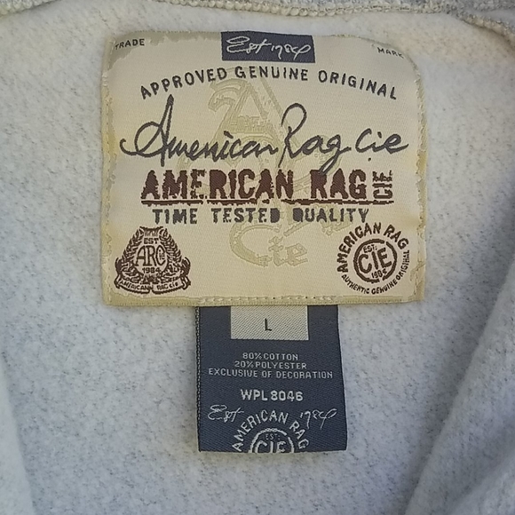 American Rag Large zip up hooded jacket - Picture 2 of 9
